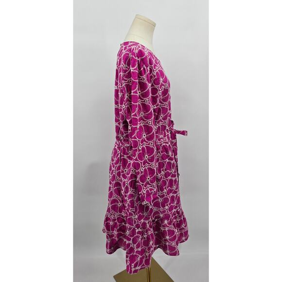 Draper James RSVP Embroidered Cotton Dress - Picture 2 of 7